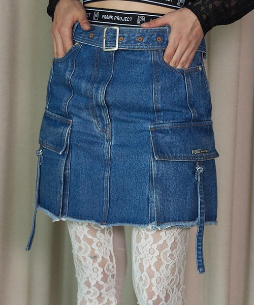 ブランド古着】デニムスカート（デニムスカート）｜PRANK PROJECT  
