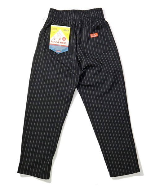 COOKMAN(クックマン)の「Cookman クックマン シェフパンツ イージーパンツ Pin Stripe Black(その他パンツ・メンズ・ブラック・MEDIUM/LARGE)」の4枚目の写真