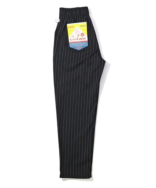 COOKMAN(クックマン)の「Cookman クックマン シェフパンツ イージーパンツ Pin Stripe Black(その他パンツ・メンズ・ブラック・MEDIUM/LARGE)」の6枚目の写真