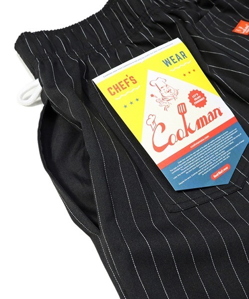 COOKMAN(クックマン)の「Cookman クックマン シェフパンツ イージーパンツ Pin Stripe Black(その他パンツ・メンズ・ブラック・MEDIUM/LARGE)」の10枚目の写真