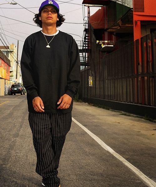COOKMAN(クックマン)の「Cookman クックマン シェフパンツ イージーパンツ Pin Stripe Black(その他パンツ・メンズ・ブラック・MEDIUM/LARGE)」の15枚目の写真
