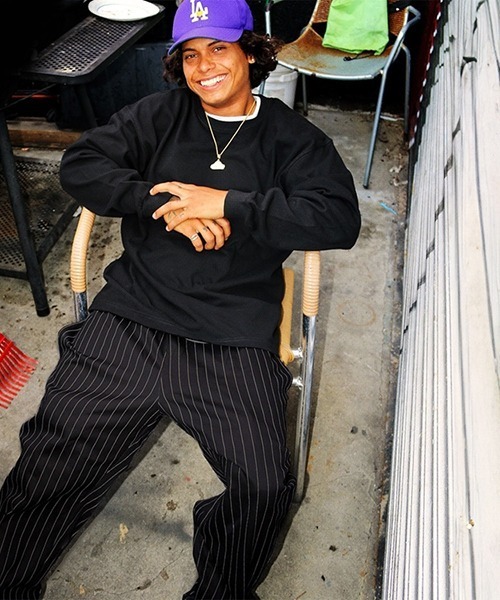 COOKMAN(クックマン)の「Cookman クックマン シェフパンツ イージーパンツ Pin Stripe Black(その他パンツ・メンズ・ブラック・MEDIUM/LARGE)」の13枚目の写真