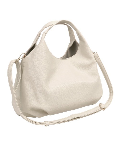 and it_（アンドイット）の「コロンプチショルダー（ショルダーバッグ・レディース・ブラック/アイボリー/グレイッシュベージュ/ダークブラウン/シルバー・FREE）」の3枚目の写真