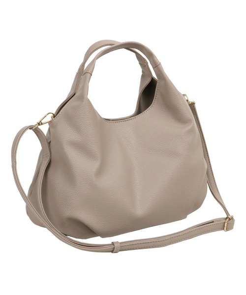 and it_（アンドイット）の「コロンプチショルダー（ショルダーバッグ・レディース・ブラック/アイボリー/グレイッシュベージュ/ダークブラウン/シルバー・FREE）」の4枚目の写真