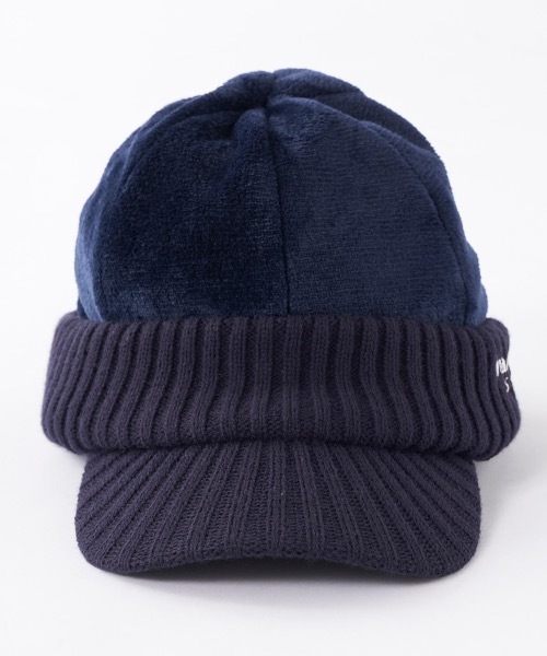 marie claire/マリ.クレール】レディースファーニットキャップ