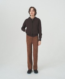 【soduk】mixed color knit trousers