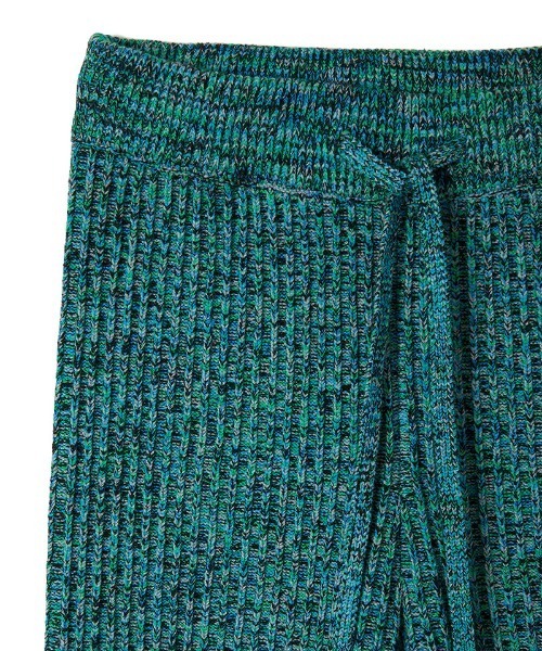 soduk(スドーク)の「【soduk】mixed color knit trousers(その他パンツ・レディース・グリーン/キャメル・ONE SIZE)」の5枚目の写真