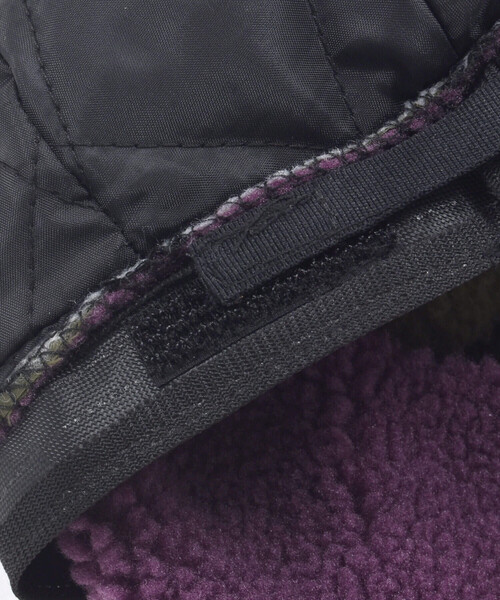 WASK（ワスク）の「配色ボアフライトキャップﾟ(54~56cm)（キャップ・キッズ・ブラック/グリーン・FREE）」の11枚目の写真