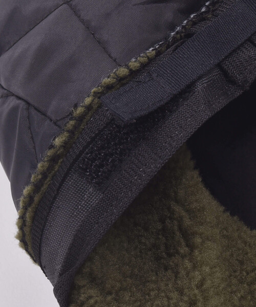 WASK（ワスク）の「配色ボアフライトキャップﾟ(54~56cm)（キャップ・キッズ・ブラック/グリーン・FREE）」の18枚目の写真