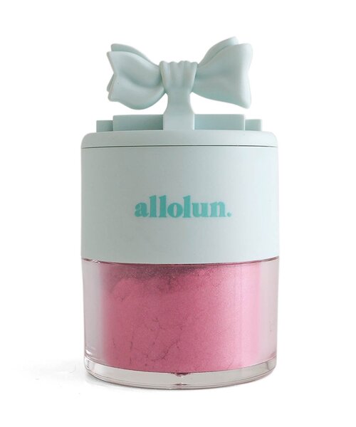 allolun.(オールオルン)の「オールオルン リボンチークパウダー(チーク・キッズ・ピンク/オレンジ・FREE)」の2枚目の写真