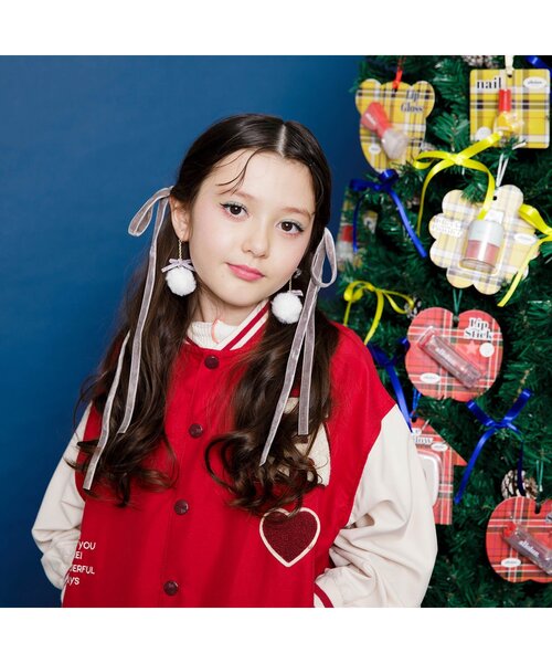 allolun.(オールオルン)の「オールオルン リボンチークパウダー(チーク・キッズ・ピンク/オレンジ・FREE)」の4枚目の写真