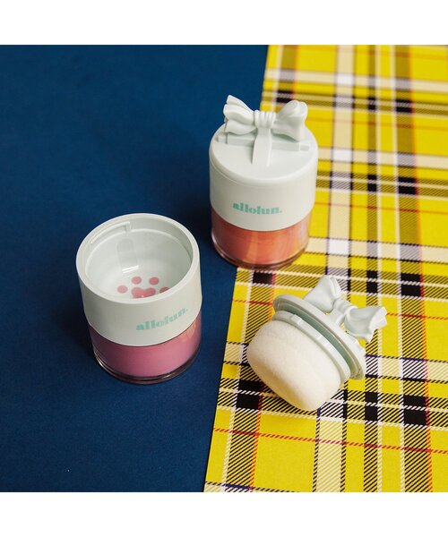 allolun.(オールオルン)の「オールオルン リボンチークパウダー(チーク・キッズ・ピンク/オレンジ・FREE)」の12枚目の写真