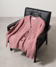 Loop yarn collar knit cardigan / ループヤーン カラーニットカーディガン unisex