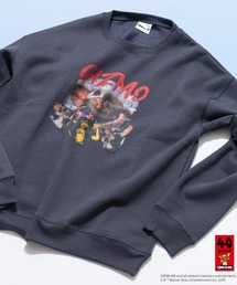 セール】【スポンジ・ボブ】 オリジナルデザイン 裏起毛クルーネック