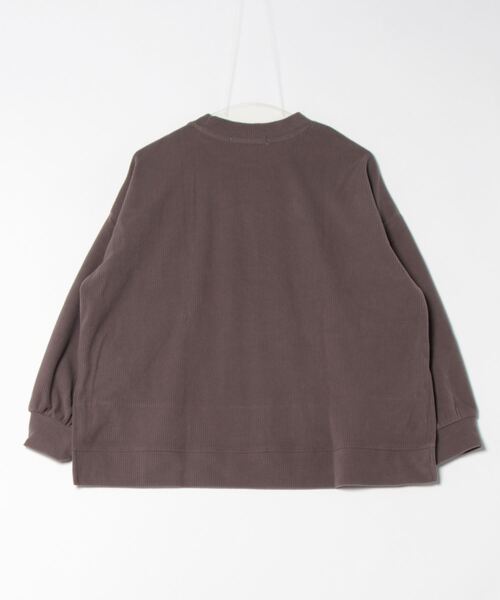 and it_(アンドイット)の「カットコーデュロイゆるプルオーバー(Tシャツ/カットソー・レディース・ダークグレー/グレイッシュベージュ/ブラック・M/L)」の18枚目の写真