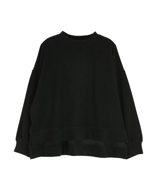 and it_(アンドイット)の「カットコーデュロイゆるプルオーバー(Tシャツ/カットソー・レディース・ダークグレー/グレイッシュベージュ/ブラック・M/L)」の10枚目の写真