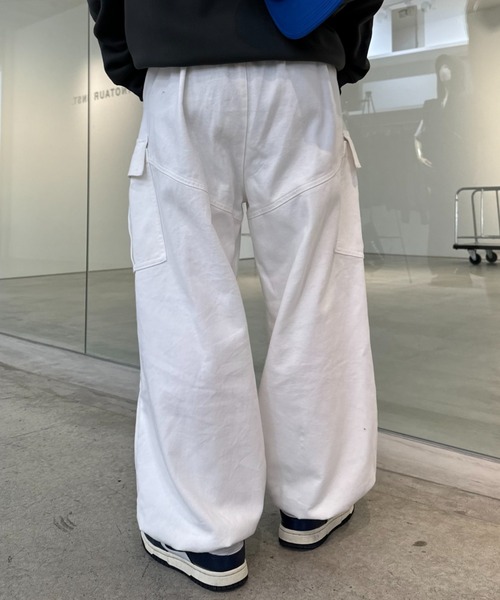 CIAOPANIC TYPY（チャオパニックティピー）の「【UNISEX】タックワイドアソートカーゴパンツ（その他パンツ・レディース・カーキ/ブラウン/ホワイト/ネイビー/ブラック・LARGE/MEDIUM）」の17枚目の写真