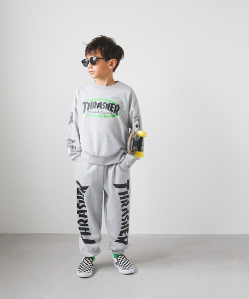 Thrasher magazine 10周年 フッド付き スウェット 楽天市場】THRASHER トレーナー アイスロゴ スウェット