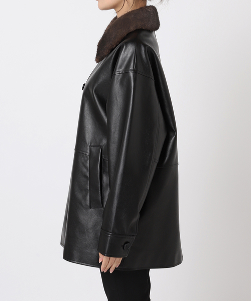 最終値下げJOURNALSTANDERD ウォッシャブルフェイクレザージャケット ウォッシャブルフェイクレザーライダース（レザージャケット