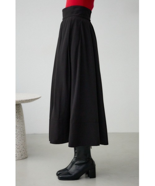 AZUL by moussy(アズールバイマウジー)の「ボックスプリーツスカート(スカート・レディース・ブラック/アイボリー/グレー・FREE)」の18枚目の写真