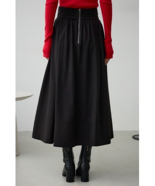 AZUL by moussy(アズールバイマウジー)の「ボックスプリーツスカート(スカート・レディース・ブラック/アイボリー/グレー・FREE)」の19枚目の写真