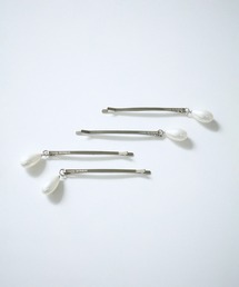 heyep | 【heyep（ヘイップ）】DROP PEARL HAIR PINS 4 piece set/ドロップパールへアピンセット(ヘアピン)