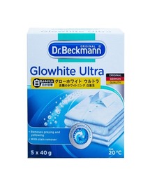 A BAG OF CHIPS（アバッグオブチップス）の「Dr.Beckmann/ドクターベックマン　グローホワイト ウルトラ 蛍光増白剤(酸素系漂白剤入り) 5包　★NEW！（ランドリーグッズ）」