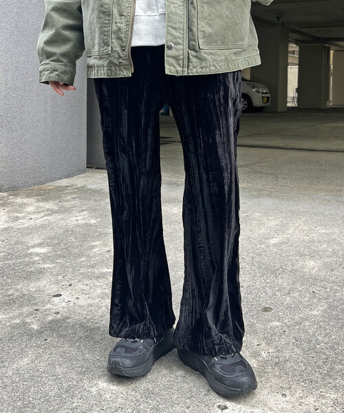 CPCM（シーピーシーエム）の「クラッシュベロアパンツ（その他パンツ