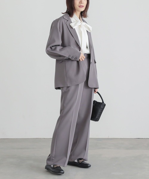 n'OrLABEL（ノアールレーベル）の「『ボウタイブラウス』（シャツ/ブラウス・レディース・オフホワイト/ブラック・2/1）」の21枚目の写真