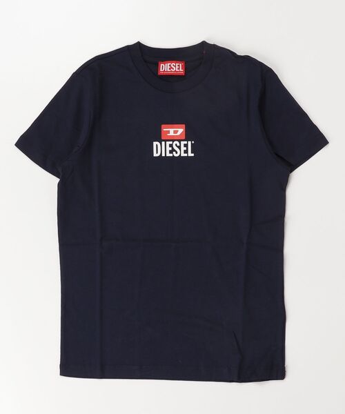 DIESEL KIDS(ディーゼルキッズ)の「DIESEL(ディーゼル)Kids & Junior ワンポイントブランドロゴ半袖Tシャツカットソー(Tシャツ/カットソー・キッズ・ブラック/ターコイズブルー/ライトイエロー/ホワイト/ネイビー/ピンク/ブルー/ブルー系その他・4Y/6Y/8Y/10Y/12Y/14Y/16Y)」の6枚目の写真