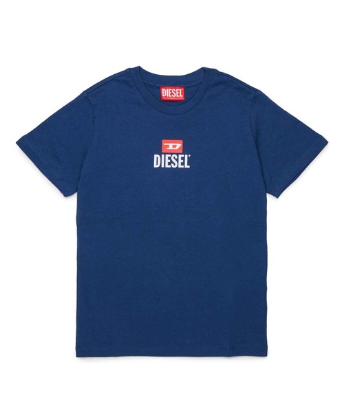 DIESEL KIDS(ディーゼルキッズ)の「DIESEL(ディーゼル)Kids & Junior ワンポイントブランドロゴ半袖Tシャツカットソー(Tシャツ/カットソー・キッズ・ブラック/ターコイズブルー/ライトイエロー/ホワイト/ネイビー/ピンク/ブルー/ブルー系その他・4Y/6Y/8Y/10Y/12Y/14Y/16Y)」の5枚目の写真