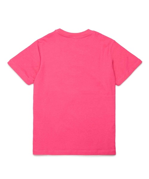 DIESEL KIDS（ディーゼルキッズ）の「DIESEL（ディーゼル）Kids & Junior ワンポイントブランドロゴ半袖Tシャツカットソー（Tシャツ/カットソー・キッズ・ブラック/ターコイズブルー/ライトイエロー/ホワイト/ネイビー/ピンク・4Y/6Y/8Y/10Y/12Y/14Y/16Y）」の21枚目の写真