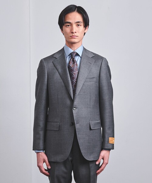 UNITED ARROWS(ユナイテッドアローズ)の「山栄 サージ シングル3ボタン スーツ(スーツセット・メンズ・ダークグレー・48/46/44)」の18枚目の写真