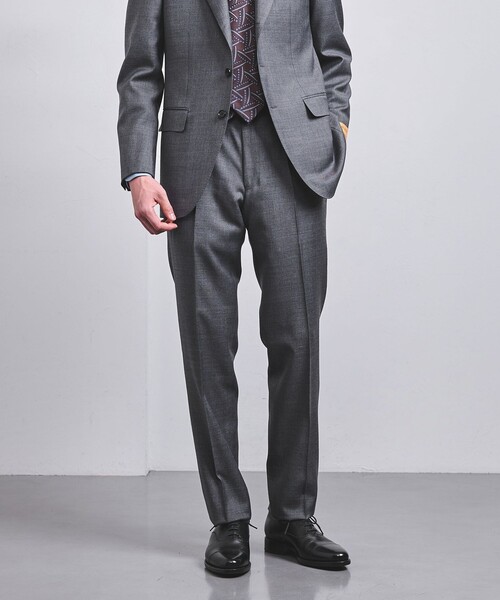 山栄 サージ シングル3ボタン スーツ（スーツセット）｜UNITED