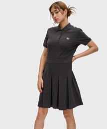 フレッドペリー　ミニワンピース　S FRED PERRY ワンピース / Tipped Pique T-Shirt Dress