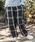 CAMBIO�i�J���r�I�j�́ump13212-Cotton Linen Check Balloon Easy Pants �o���[���p���c�i���̑��p���c�j�v�b�l�C�r�[
