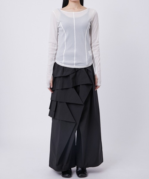RUFFLE PANTS（その他パンツ）｜TAAKK（ターク）のファッション