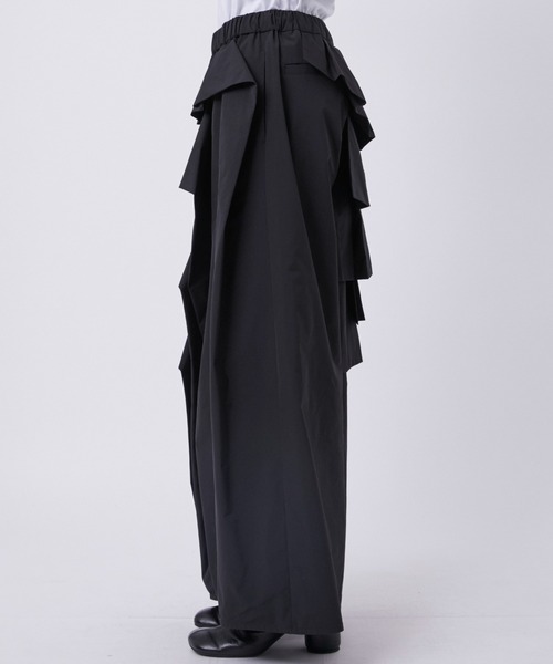 TAAKK（ターク）の「RUFFLE PANTS（その他パンツ・レディース・ブラック/グレー・3/1）」の15枚目の写真