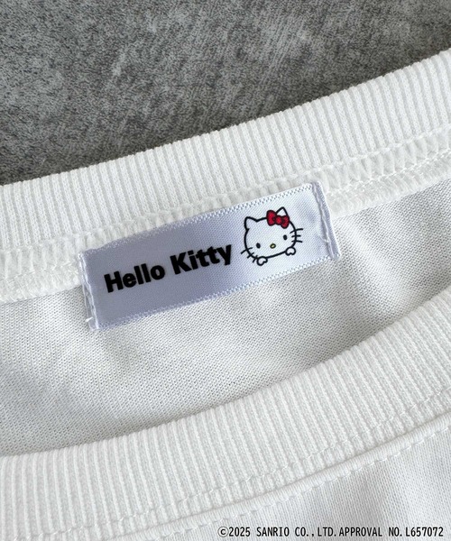 sanrio（サンリオ）の「【Sanrio characters/サンリオキャラクターズ】大人可愛い！かくれんぼシリーズランダム刺繍ビッグTシャツ（半袖）（Tシャツ/カットソー・レディース・チャコール/オフホワイト/ネイビー/オートミール・X-LARGE/LARGE/MEDIUM/SMALL）」の16枚目の写真