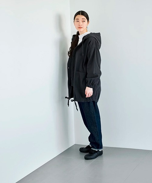 HAU(ハウ)の「ウォーキングジャケットhood(その他アウター・レディース・アイボリー/ブラック・MEDIUM)」の7枚目の写真