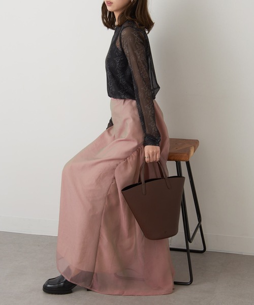 ＆MyuQ（アンドミューク）の「【＆MyuQ】ERA MINI ミニハンドバッグ（トートバッグ・レディース・ブラック/ブラウン/ホワイト・FREE）」の4枚目の写真