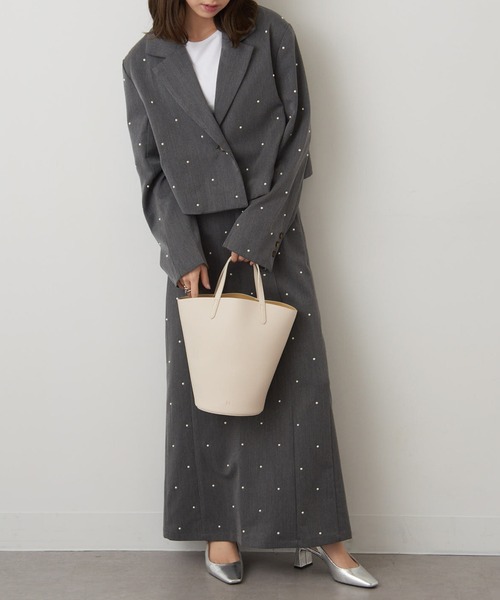 ＆MyuQ（アンドミューク）の「【＆MyuQ】ERA MINI ミニハンドバッグ（トートバッグ・レディース・ブラック/ブラウン/ホワイト・FREE）」の13枚目の写真