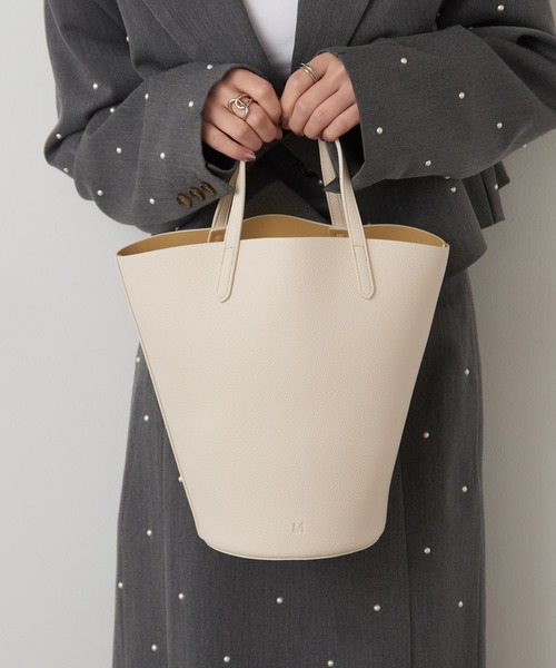 ＆MyuQ（アンドミューク）の「【＆MyuQ】ERA MINI ミニハンドバッグ（トートバッグ・レディース・ブラック/ブラウン/ホワイト・FREE）」の20枚目の写真