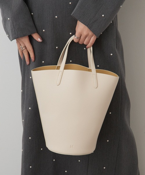 ＆MyuQ（アンドミューク）の「【＆MyuQ】ERA MINI ミニハンドバッグ（トートバッグ・レディース・ブラック/ブラウン/ホワイト・FREE）」の21枚目の写真