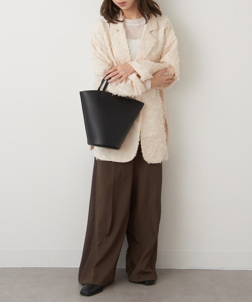 ＆MyuQ（アンドミューク）の「【＆MyuQ】ERA MINI ミニハンドバッグ（トートバッグ・レディース・ブラック/ブラウン/ホワイト・FREE）」の17枚目の写真