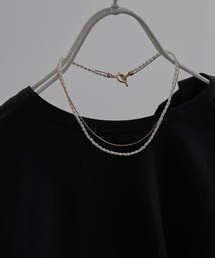 PUAL CE CIN | 2連パールネックレス(ネックレス)