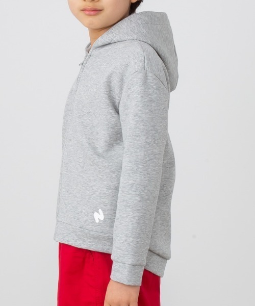 NAVY（ネイビー）の「NAVY feel touch フーデットジップパーカー（パーカー・キッズ・ライトグレー/ミント/ブラック・120/130/140/150）」の11枚目の写真