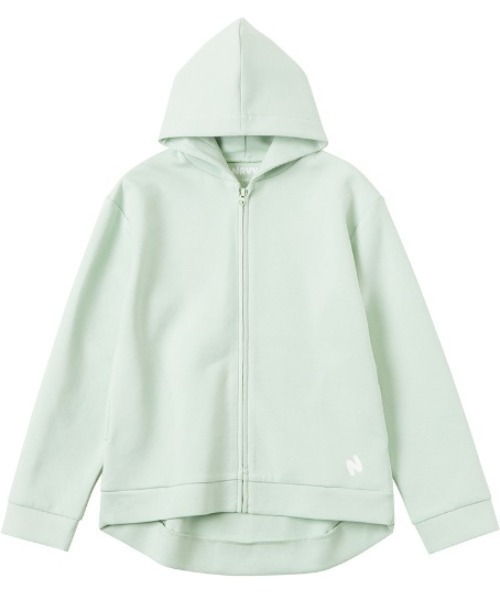 NAVY（ネイビー）の「NAVY feel touch フーデットジップパーカー（パーカー・キッズ・ライトグレー/ミント/ブラック・120/130/140/150）」の9枚目の写真