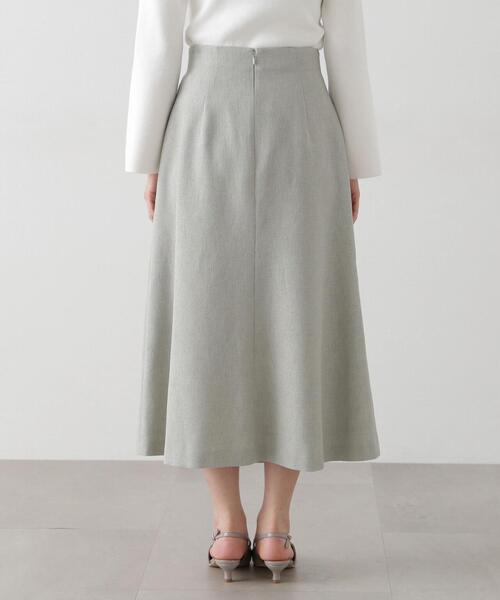 PROPORTION BODY DRESSING(プロポーションボディドレッシング)の「キラツイードラップマーメイドスカート / 1215120303(スカート・レディース・ライトグリーン/ベージュ/グレー・MEDIUM/X-SMALL/SMALL)」の8枚目の写真