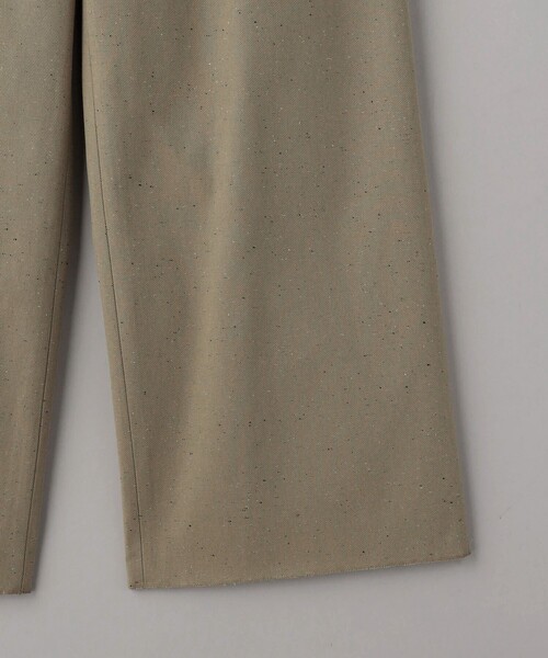 BEAUTY&YOUTH UNITED ARROWS（ビューティーアンドユースユナイテッドアローズ）の「ネップツイル ワイドパンツ（チノパンツ・レディース・オフホワイト/ベージュ・XS/S/M）」の7枚目の写真